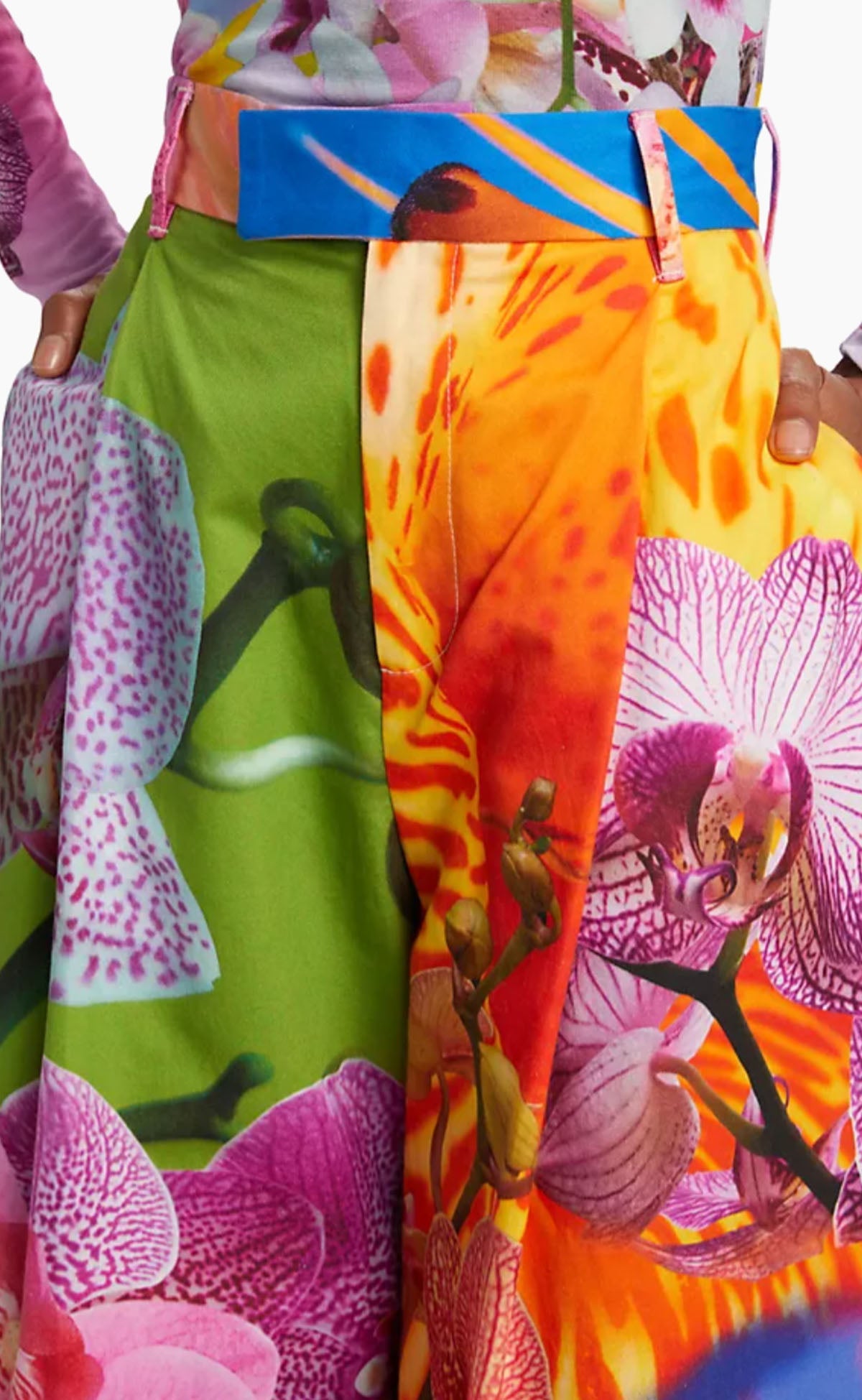 Party Orchid Wide Leg Trousers