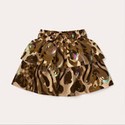 Kid's Wild Bubble Smocked Skirt