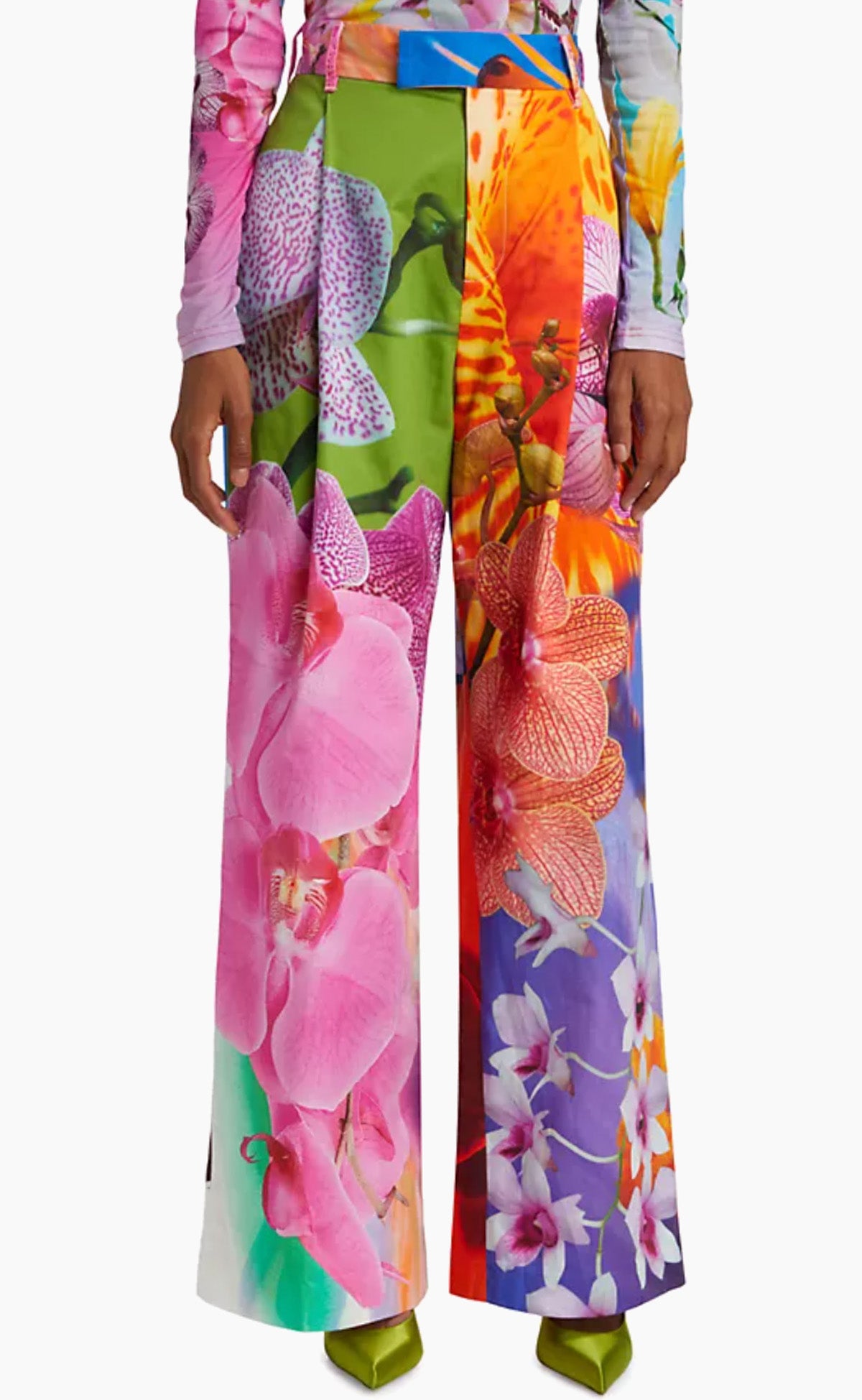 Party Orchid Wide Leg Trousers