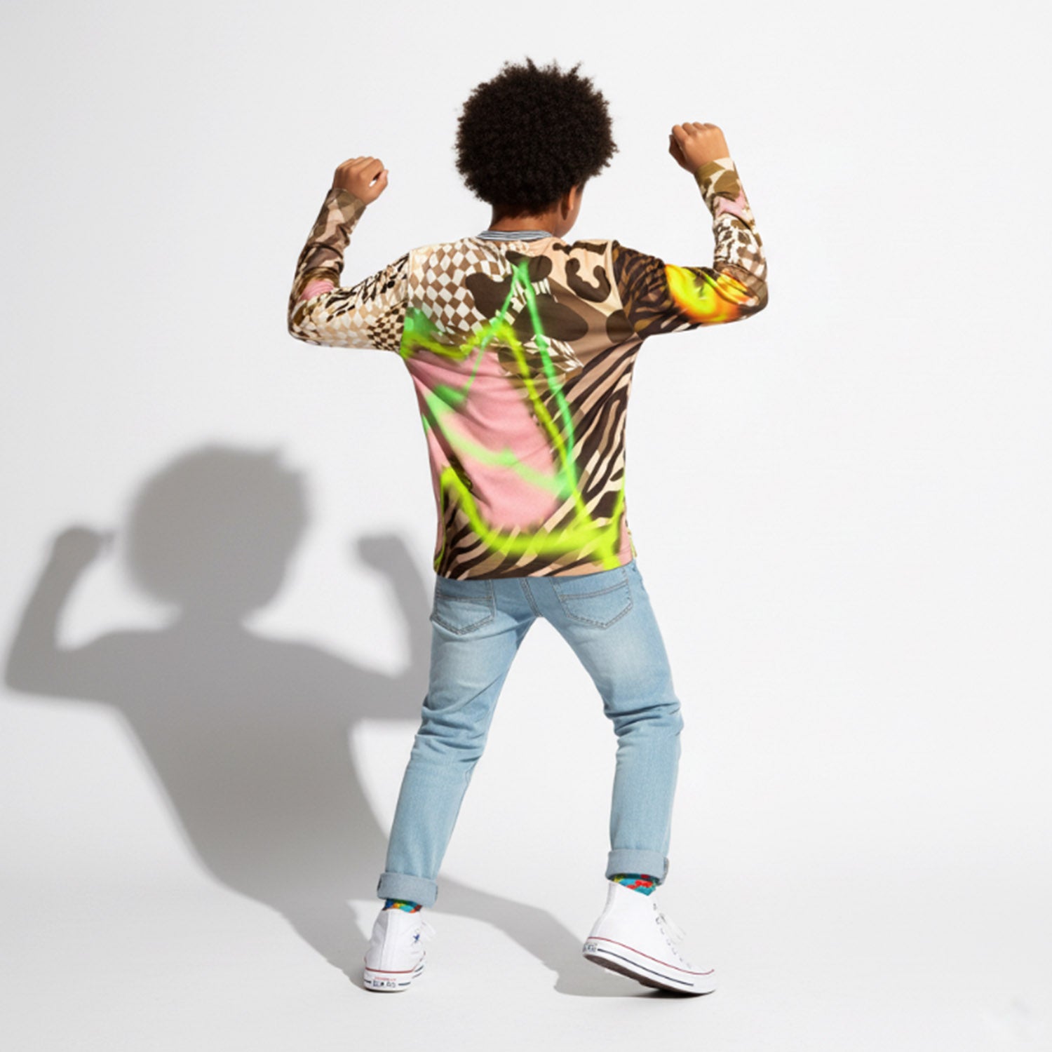 Kid's Wild Animal Long Sleeve T-Shirt