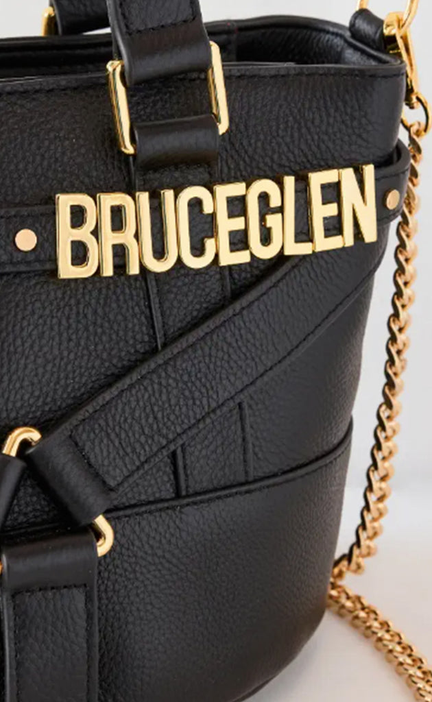 BruceGlen Mini Harness Tote in Black