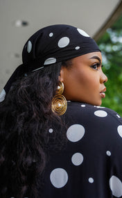 FF X BG Black Dot Scarf