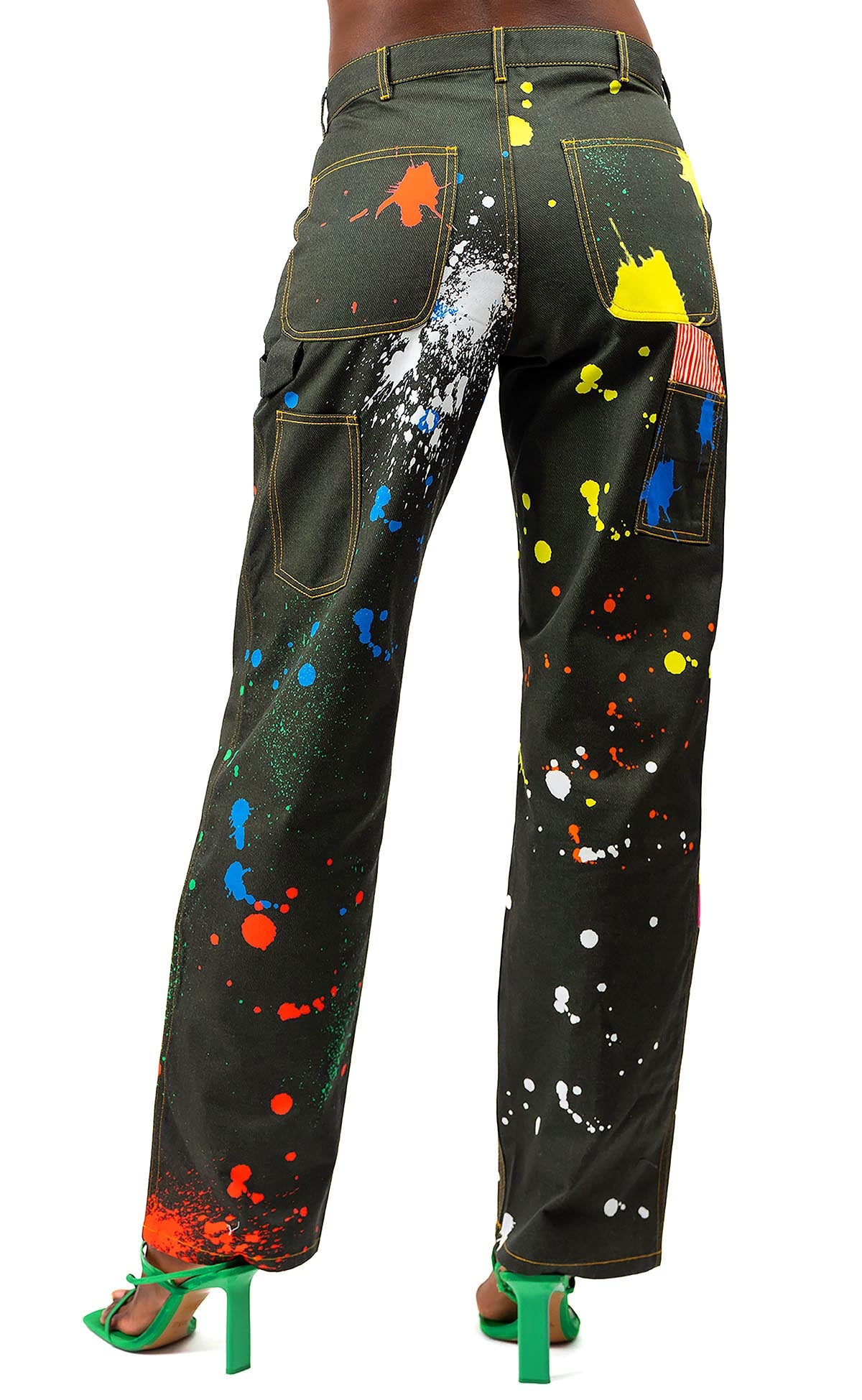 Olive Painter's Carpenter Pant