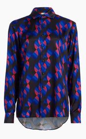 Geo Button Up Shirt