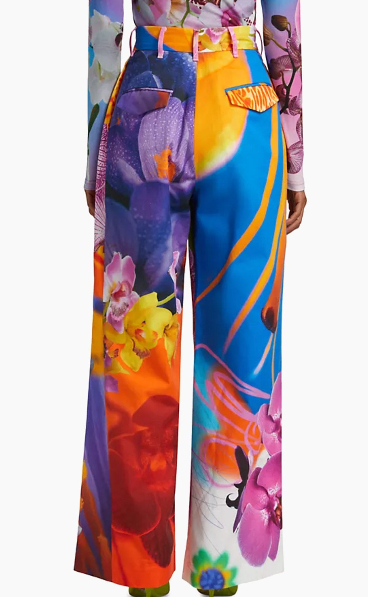 Party Orchid Wide Leg Trousers