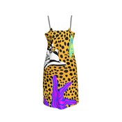 Cheetah Scramble Mini Slip Dress