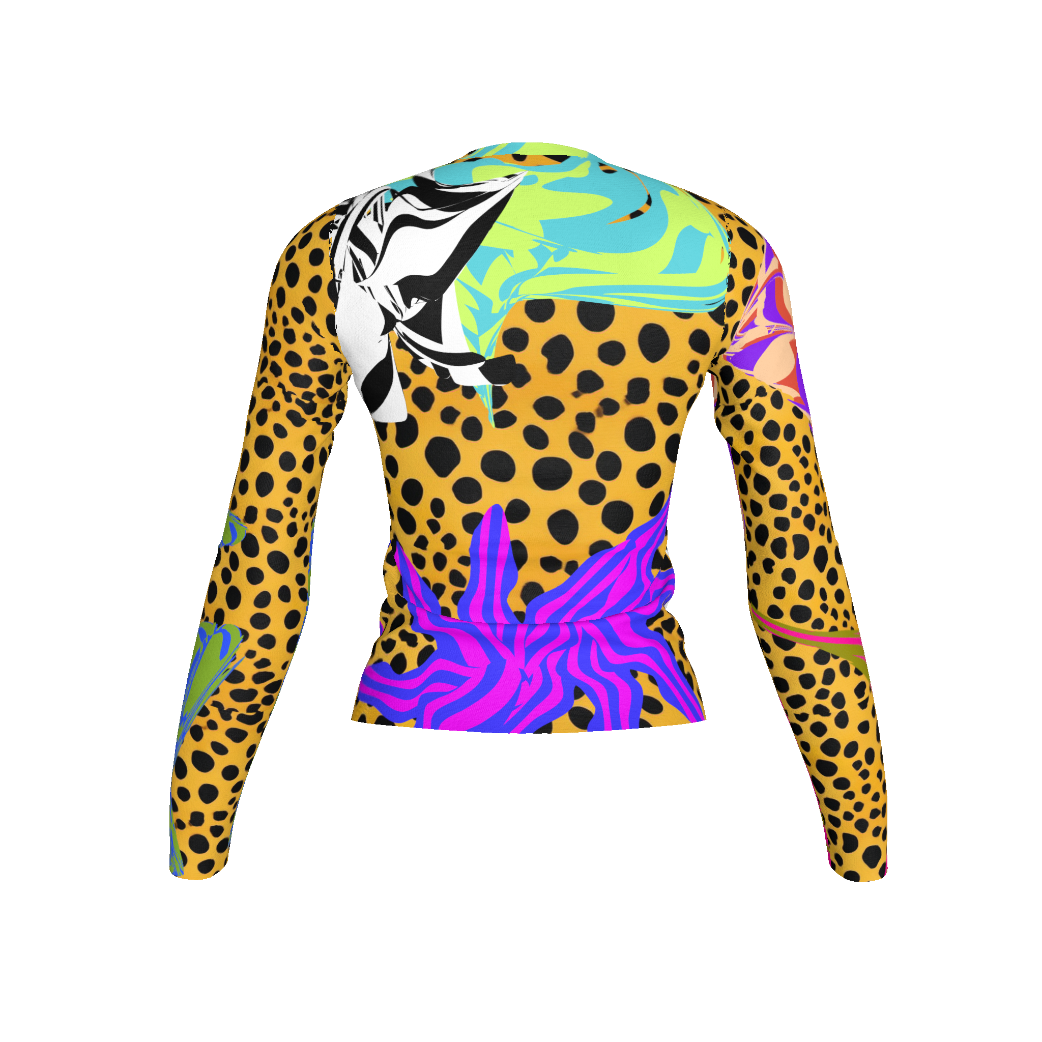 Cheetah Scramble Long Sleeve Tee