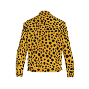 Cheetah Dot Denim Jacket
