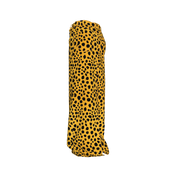 Cheetah Maxi Denim Skirt