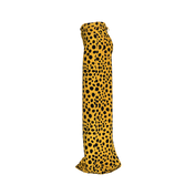 Cheetah Maxi Denim Skirt