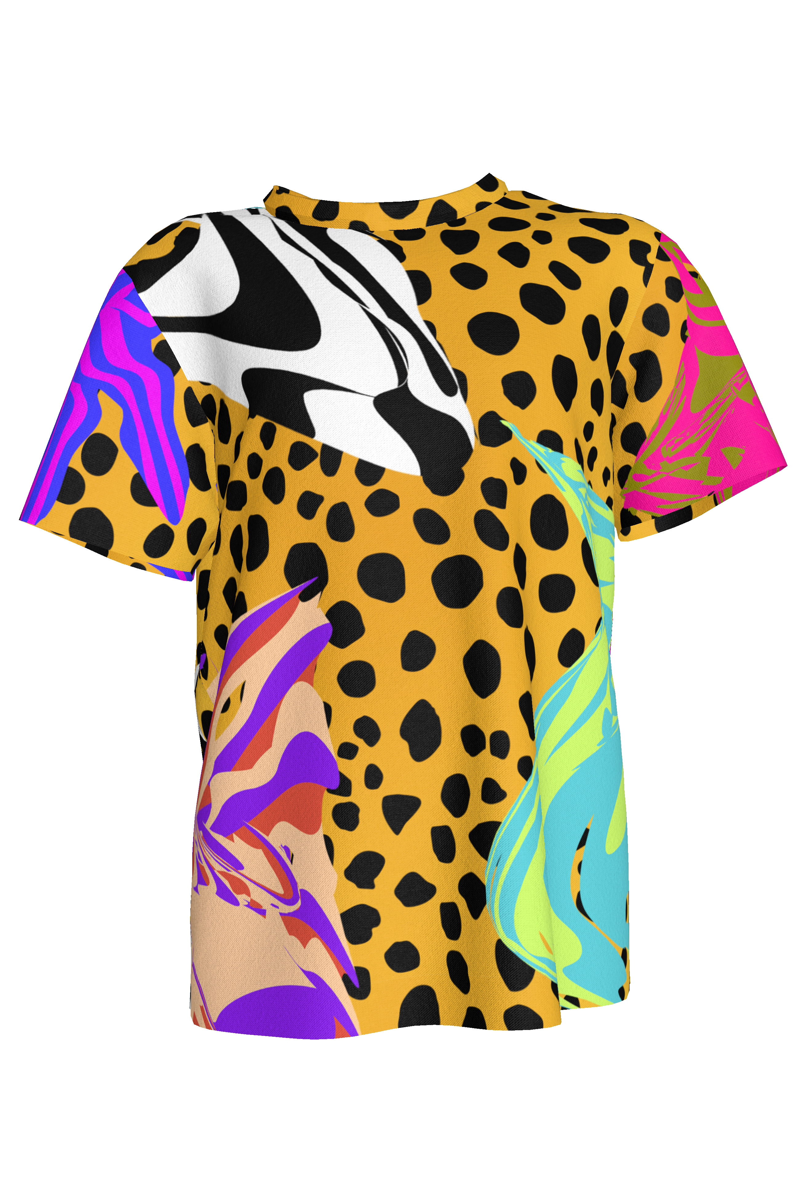 BruceGlen Cheetah Scramble Kid's Tee