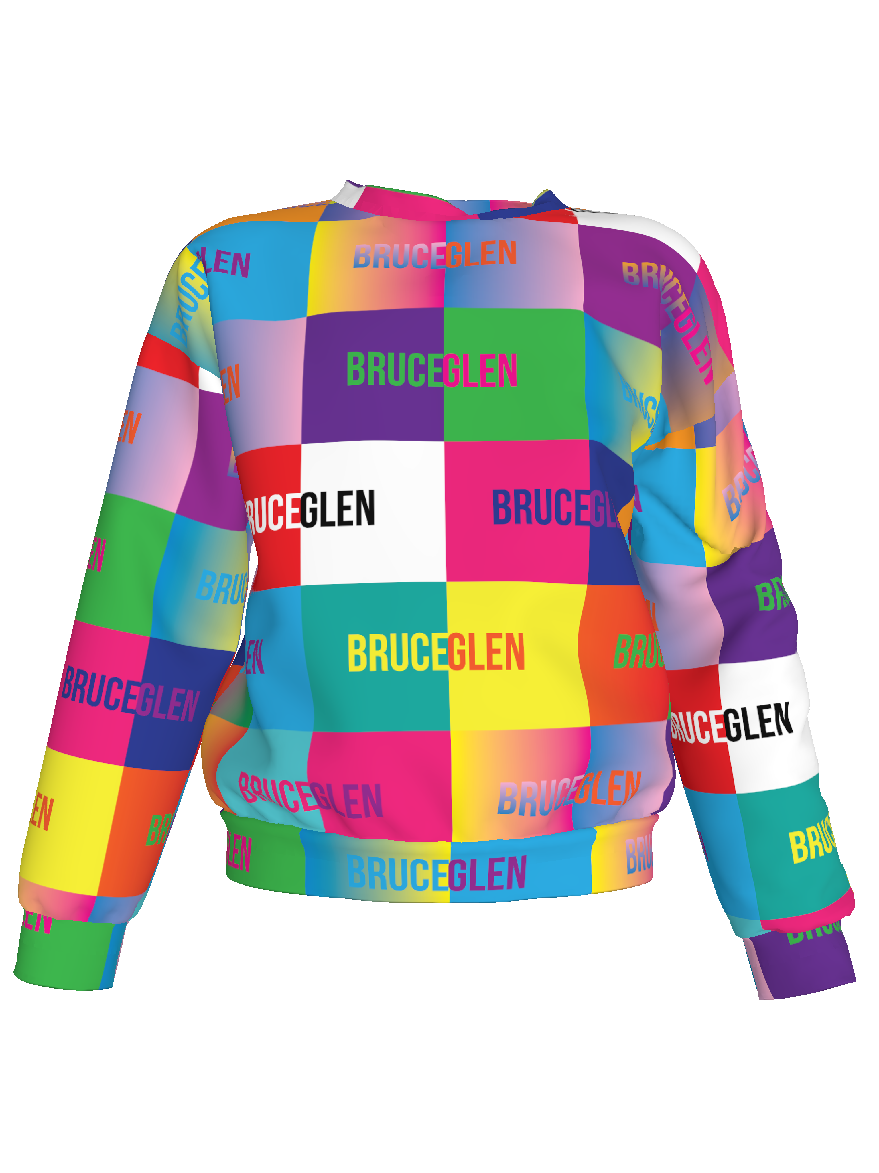 Kid's Logo Blocks Crew Neck Sweatshirt