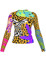 Cheetah Scramble Long Sleeve Tee