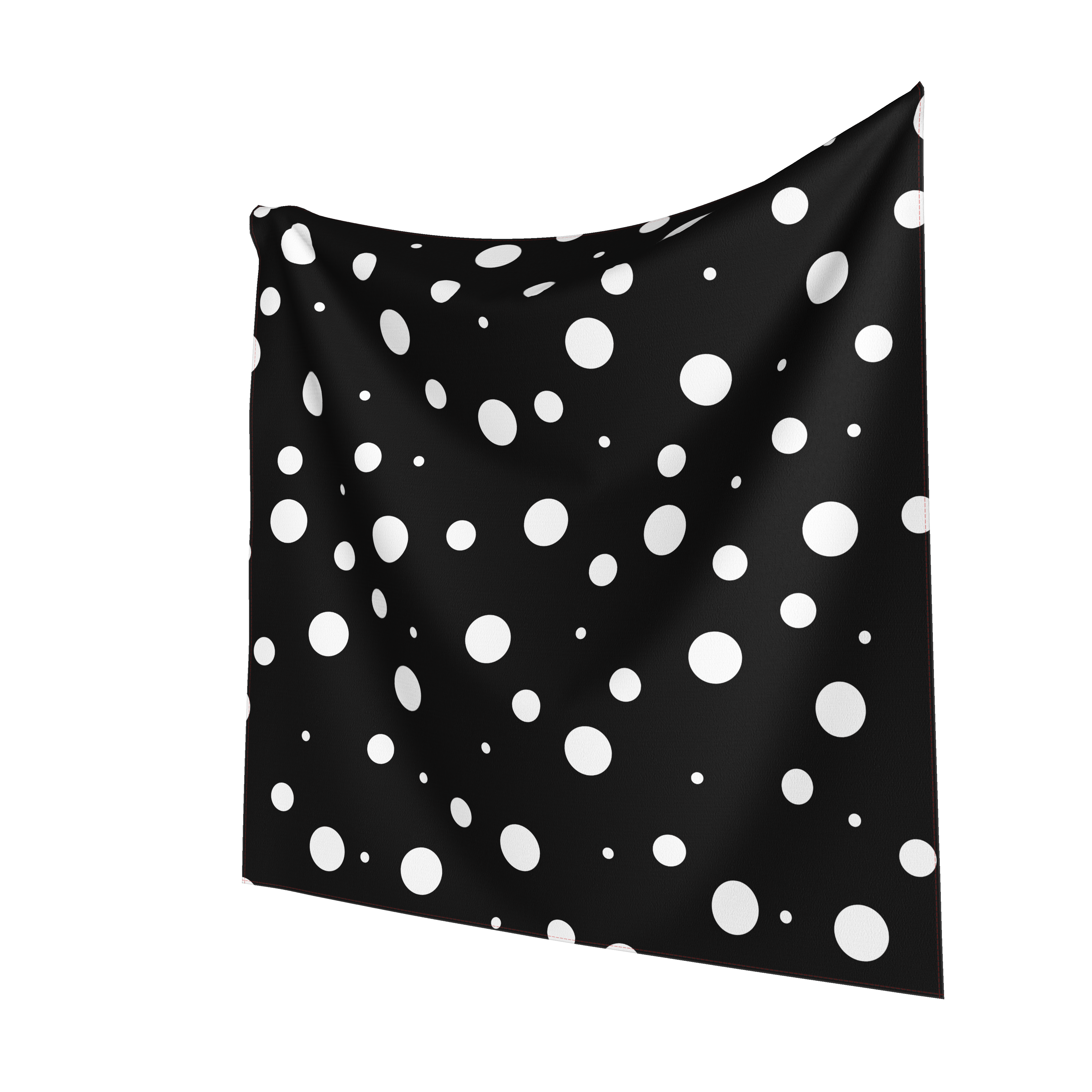 FF X BG Black Dot Scarf