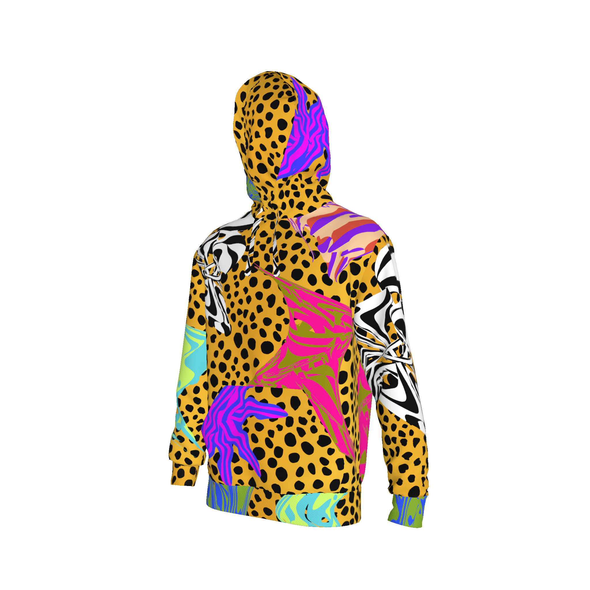 Cheetah Scramble Hoodie