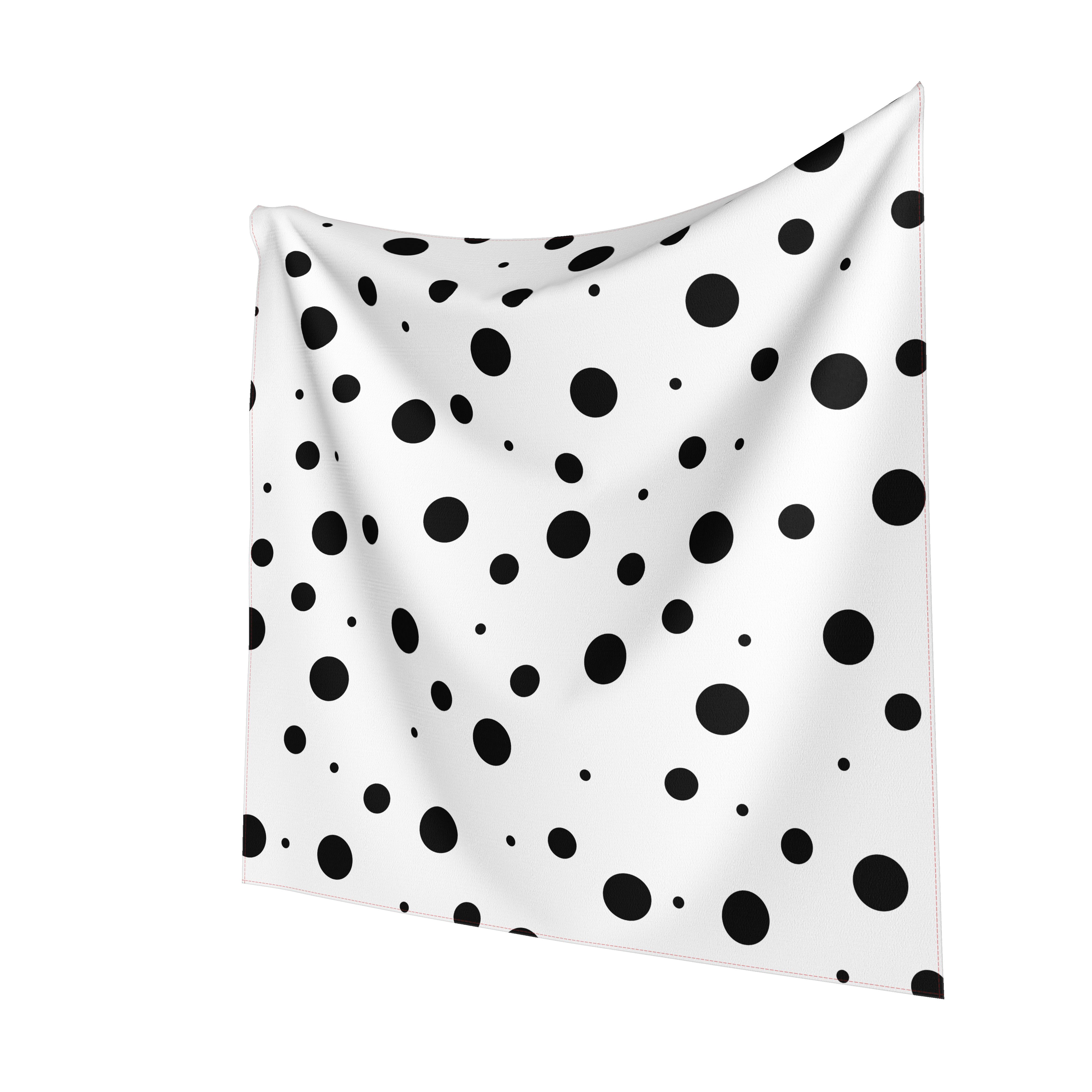 FF x BG White Dot Scarf
