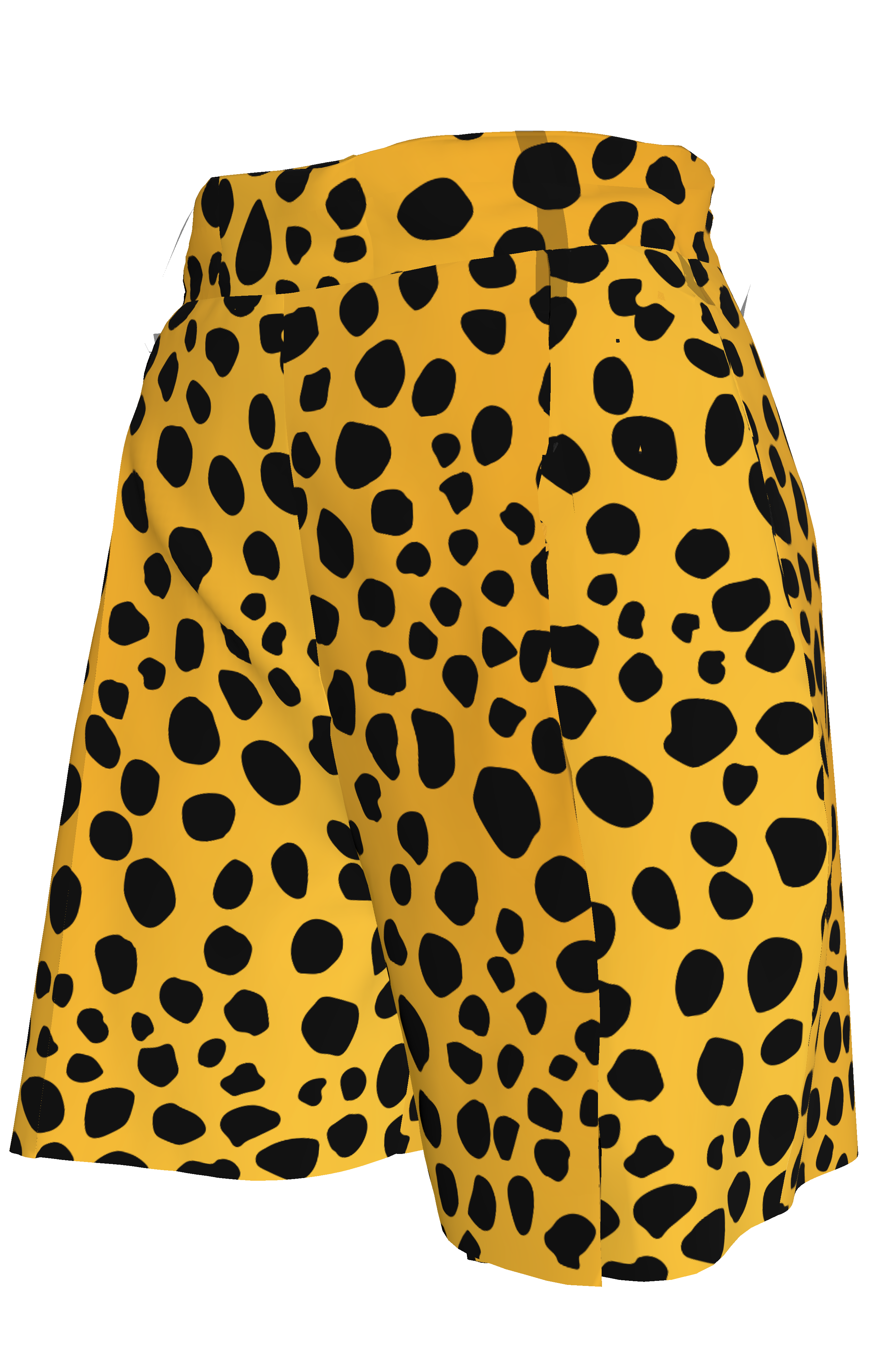Cheetah Dot Wide Leg Shorts
