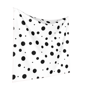 FF x BG White Dot Scarf