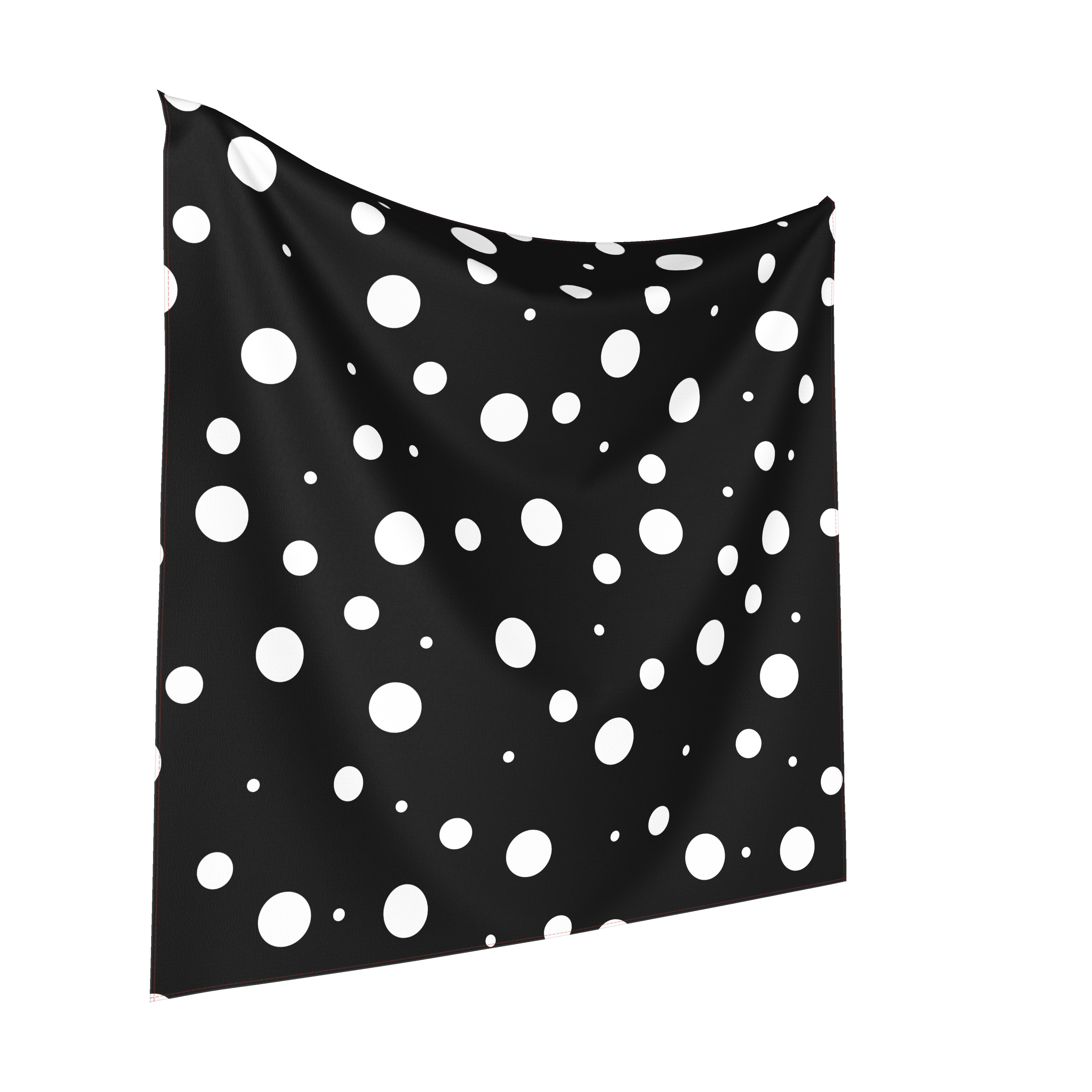 FF X BG Black Dot Scarf