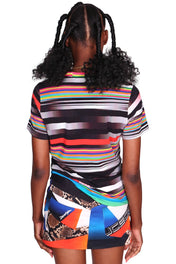Oreo Stripe Unisex Tee
