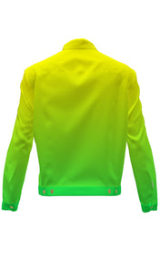 Limeade Ombre Jean Jacket