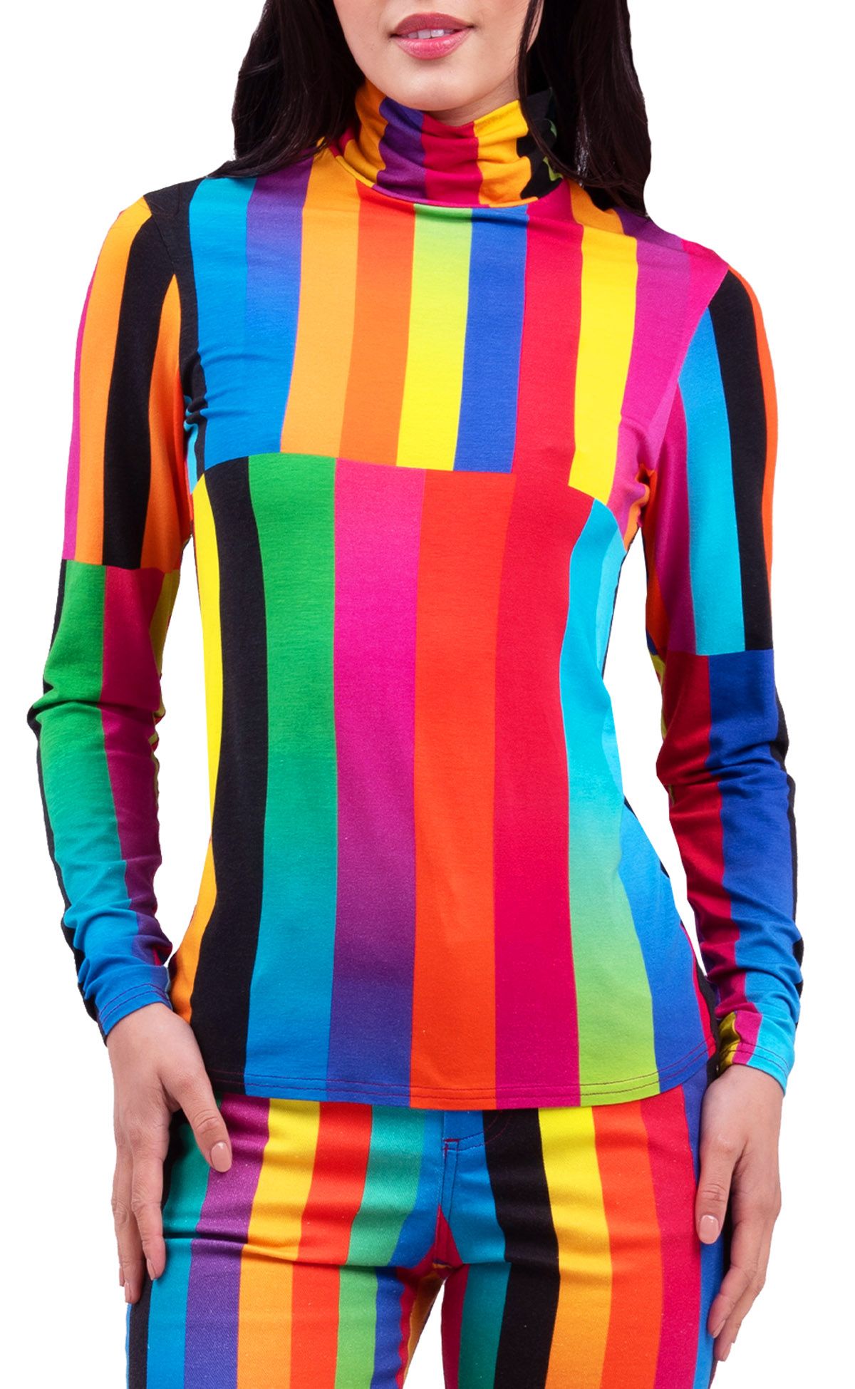 Colorful turtleneck hotsell