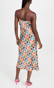 Love Check Slip Dress