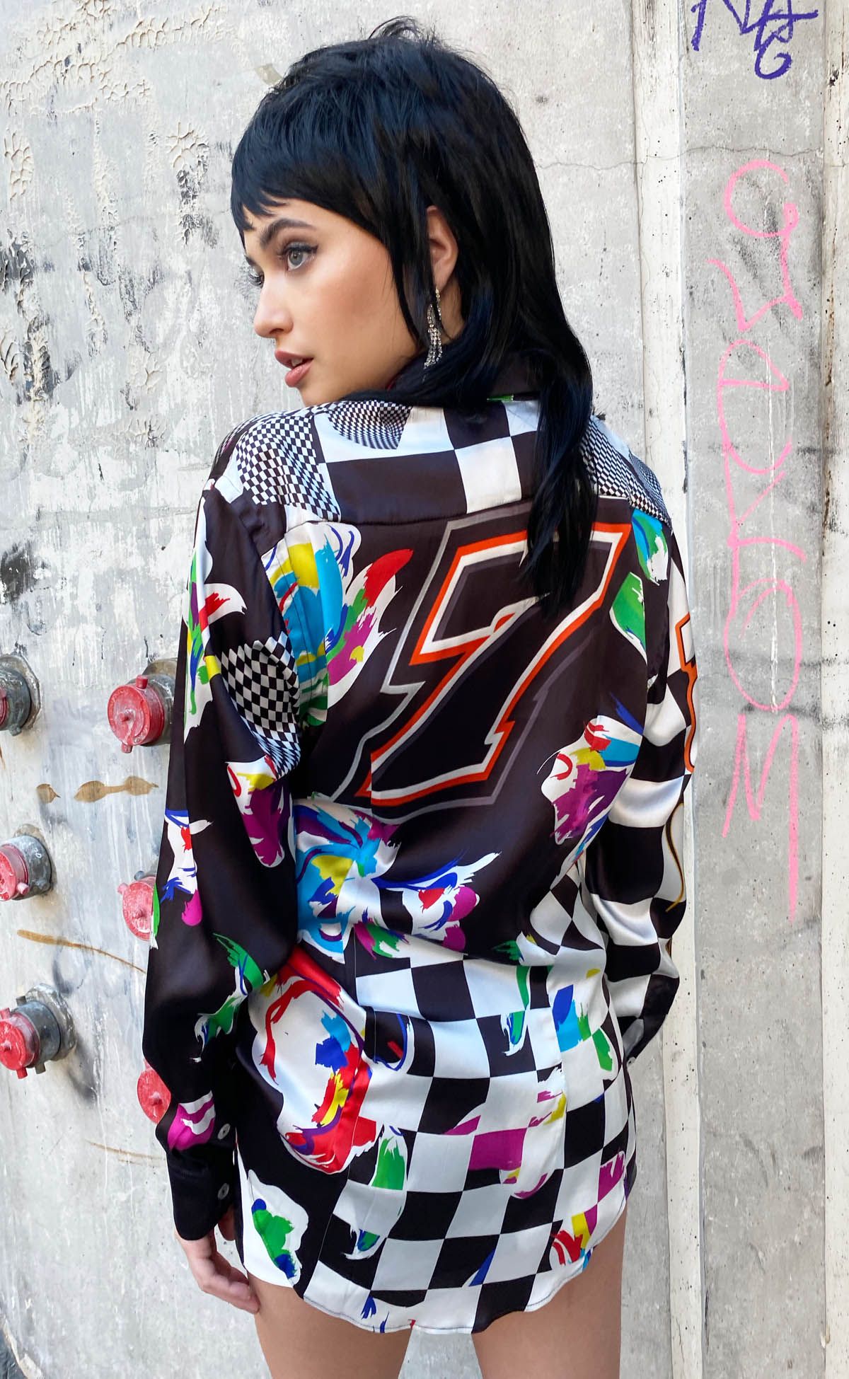 Unisex Vroom Silk Shirt