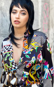Unisex Vroom Silk Shirt