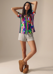 Ring Pop Pajama Short Sleeve Top
