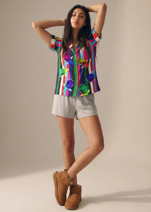 Ring Pop Pajama Short Sleeve Top