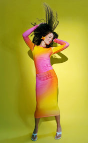 Sunset Side Ruched Skirt