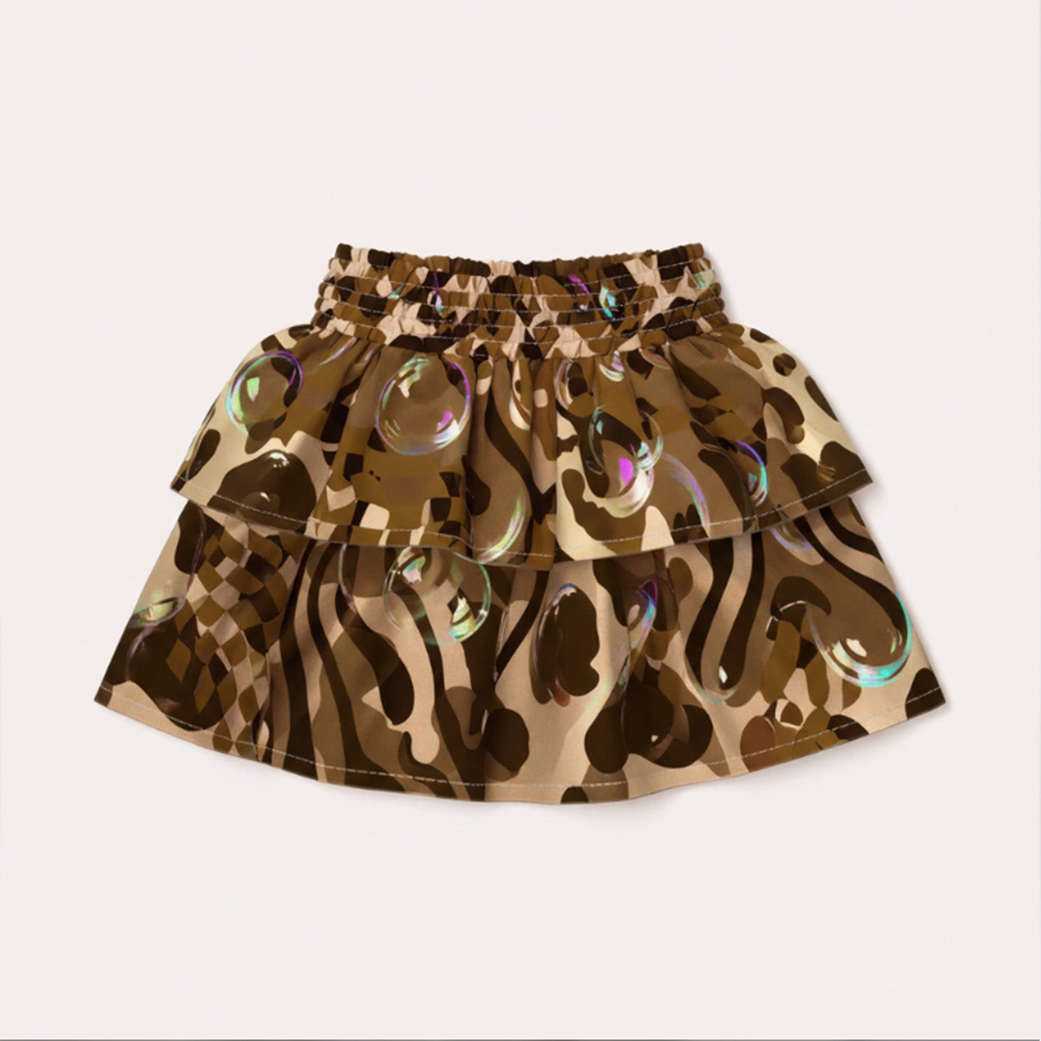 Kid's Wild Bubble Smocked Skirt