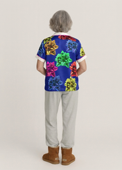 Gift Silk Short Sleeve Pajama Top