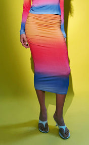 Dusk Side Ruched Skirt