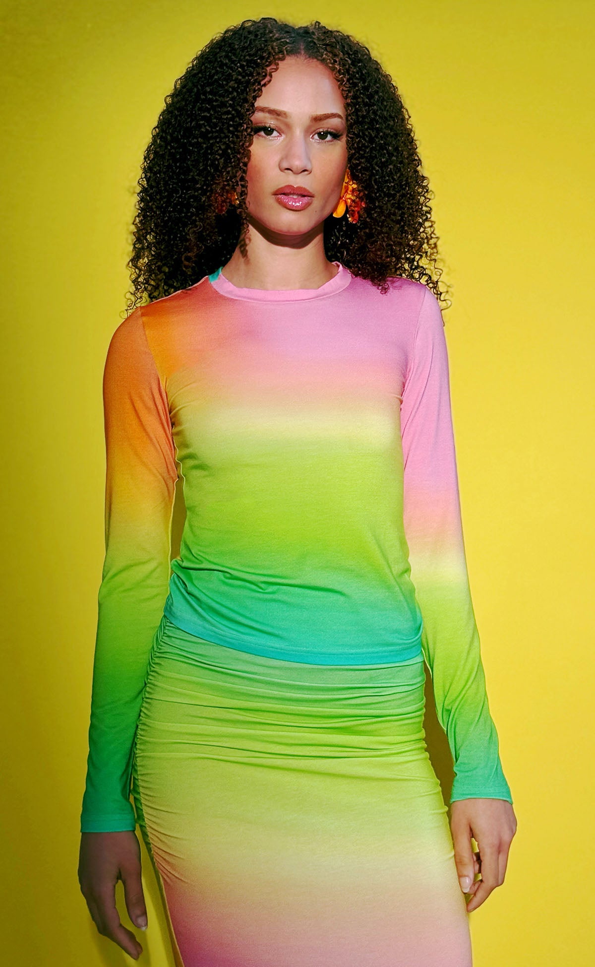 Strawberry Matcha Long Sleeve Tee