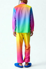 Rainbow Gradient Pajama Pant