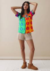 Poppy Short Sleeve Pajama Shirt