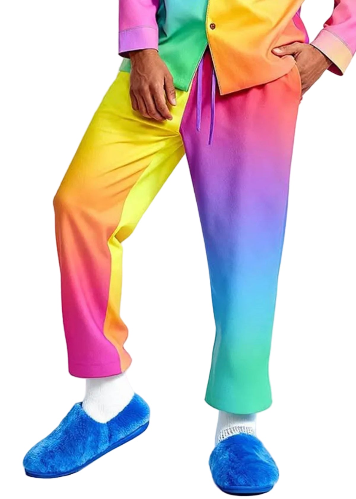 Rainbow Gradient Pajama Pant