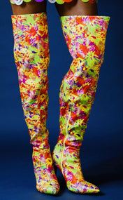 BruceGlen x Madamette Acid Dream Thigh High Boot - PREORDER