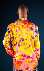 Acid Dream Silk Button Up Shirt
