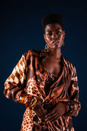 Wild Animal Button Up