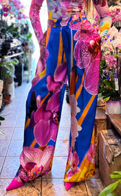 Blue Orchid Wide Leg Trousers