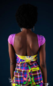 Wildflower Backless Baby Tee