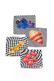 Crossaint Cocktail Napkin