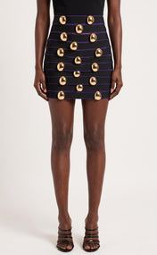 Golden Orb Banded Skirt