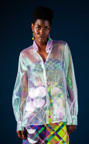 Lavender Dragonfly Blouse- PREORDER