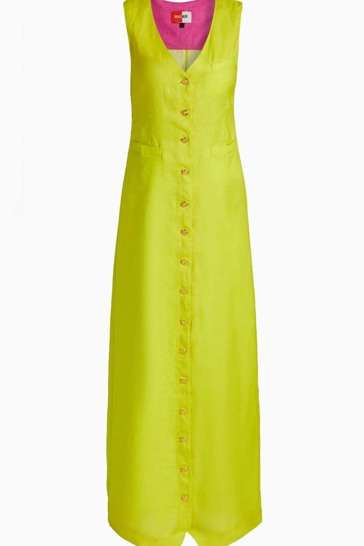 Twin Maxi Vest in Lightweight Linen