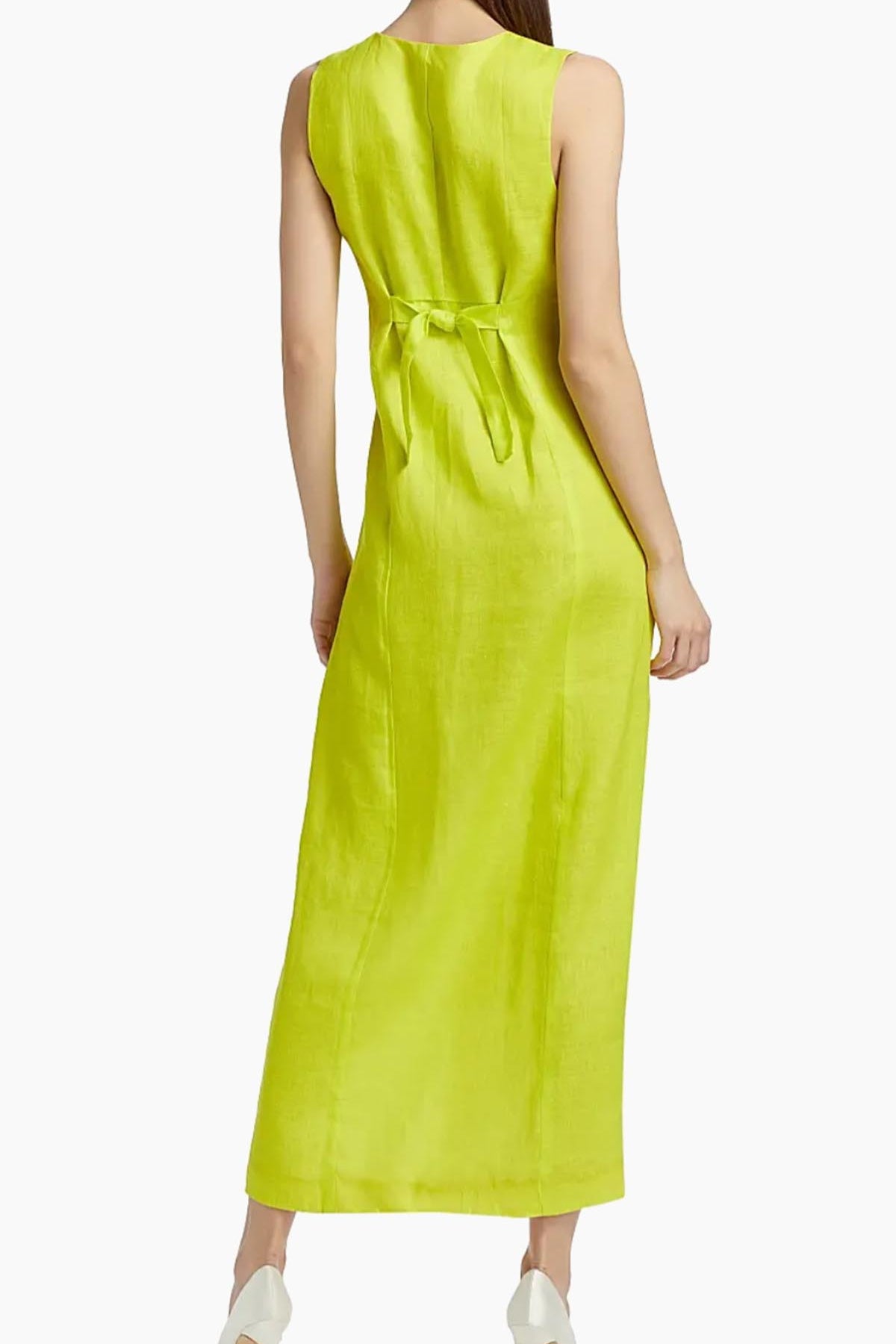 Twin Maxi Vest in Lightweight Linen