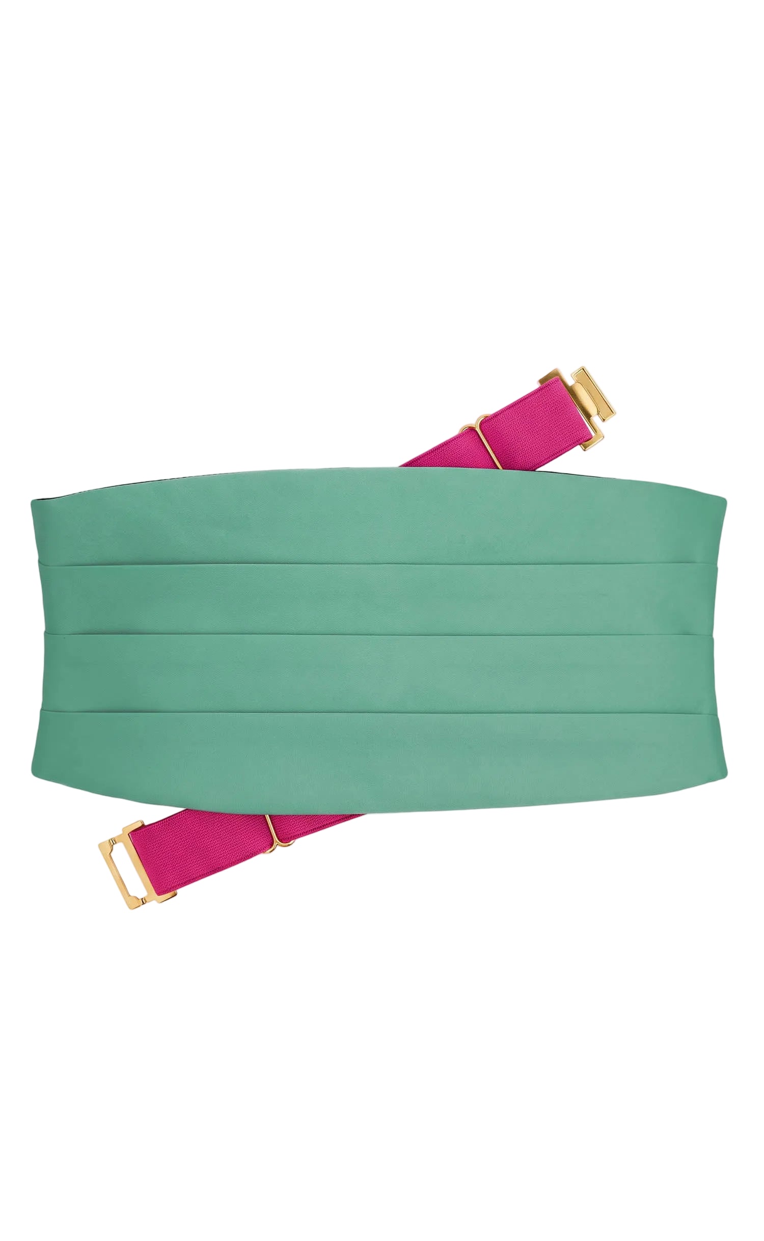 Mint Pleated Cummerbund